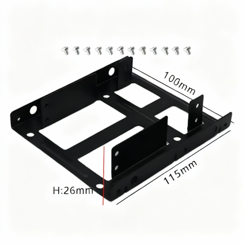 2.5” to 3.5” Metal Drive Mounting Bracket
