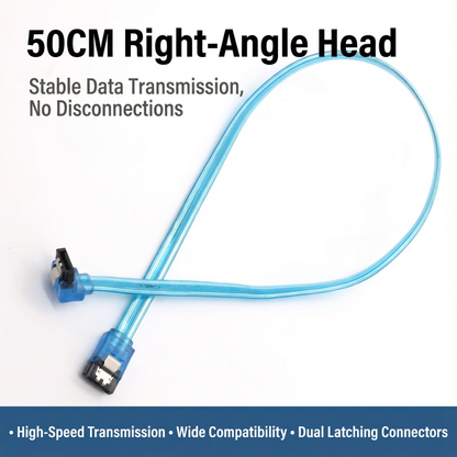 SATA III 6Gbps Data Cable – SSD, HDD, Optical Drive