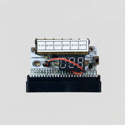 CRPS Server PSU to 12V DC Power Breakout Board with Digital Voltmeter