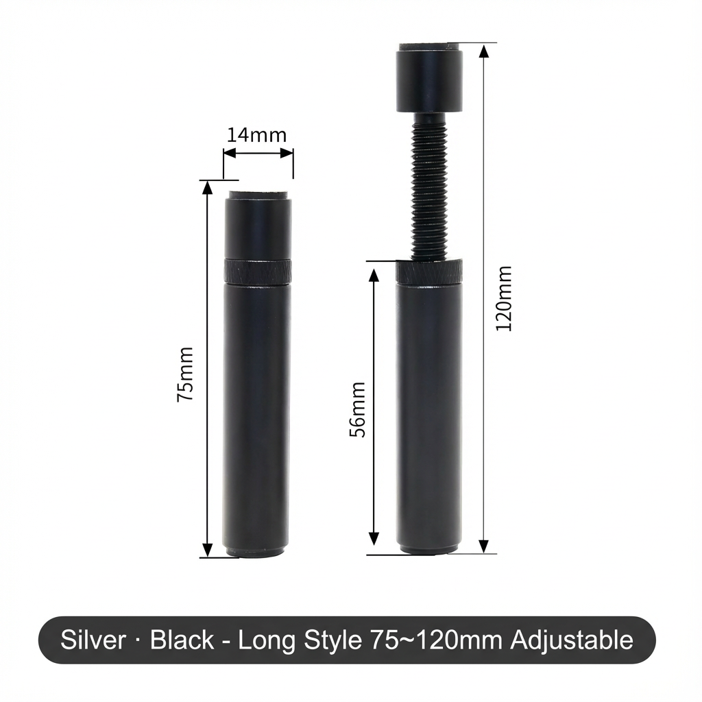 Adjustable GPU Support Bracket – Tool-Free, Aluminum Alloy, Vertical GPU Holder