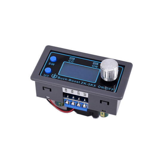 80W Programmable Buck-Boost DC Power Supply Module with LCD Display (4A/5A CV CC Adjustable Voltage Regulator)