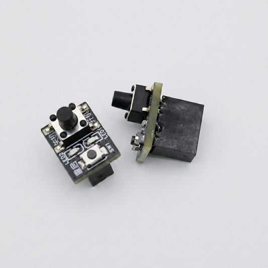 Barebone PC Test Switch Module with Power, Reset & LED Indicators
