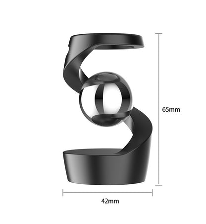 Floating Gyroscope Desk Toy – Ultra Quiet Metal Fidget Spinner for Focus & Stress Relief
