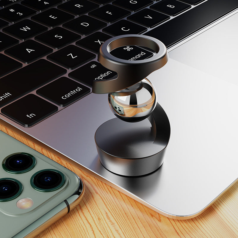 Floating Gyroscope Desk Toy – Ultra Quiet Metal Fidget Spinner for Focus & Stress Relief
