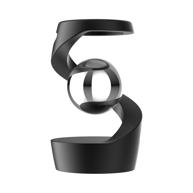 Floating Gyroscope Desk Toy – Ultra Quiet Metal Fidget Spinner for Focus & Stress Relief