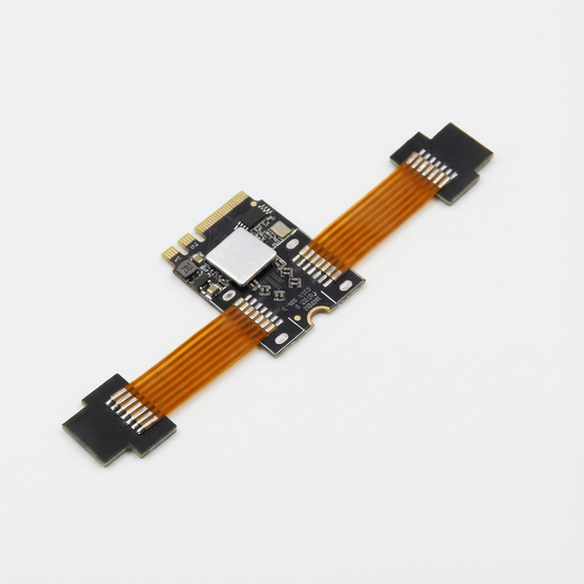 M.2 WiFi Slot to Dual SATA Expansion Card Slim Design · JMB582 · For NAS & Compact Builds