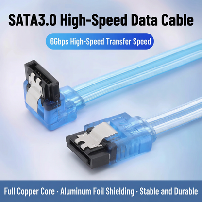 SATA III 6Gbps Data Cable – SSD, HDD, Optical Drive