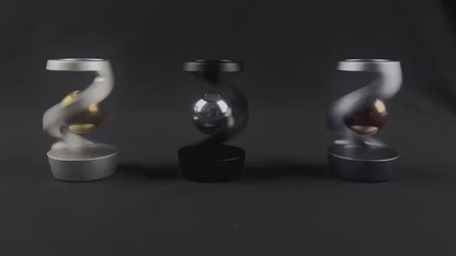Floating Gyroscope Desk Toy – Ultra Quiet Metal Fidget Spinner for Focus & Stress Relief