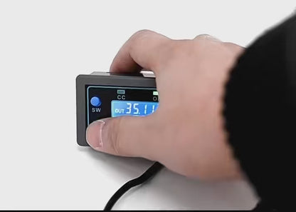 80W Programmable Buck-Boost DC Power Supply Module with LCD Display (4A/5A CV CC Adjustable Voltage Regulator)